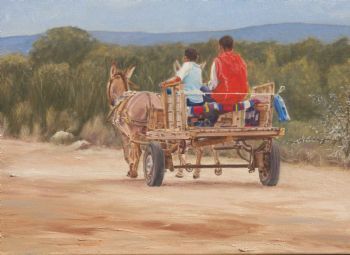 "Donkiekar Donkey Cart Karoo"