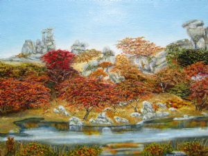 "Msasa Trees Highveld Zimbabwe PRINT"