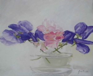 "Sweat Peas From My Garden"