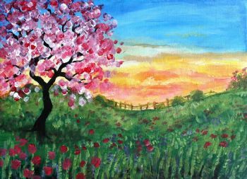 "Roses in a Field"