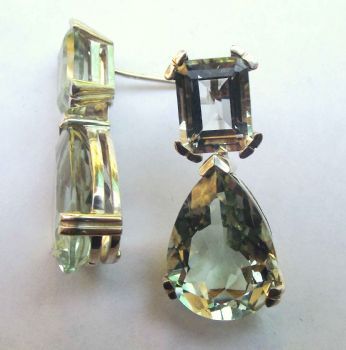"Green Pastures Earrings"