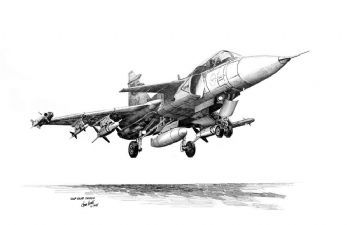 "SAAF Saab Gripen - Take Off"