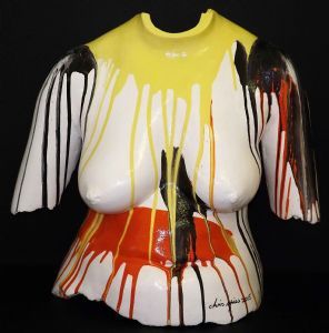 "Young Model Orange and Yellow"