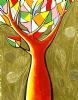"Tree of Life - Small Gold"