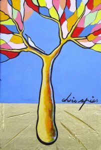 "Small Tree of Life with Bird"