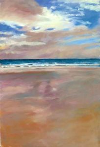 "Light on the Clouds - Struisbaai Beach"