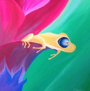 "Colourful frog"