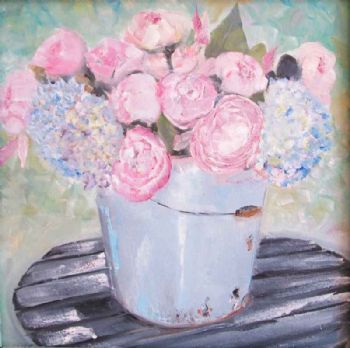 "Roses in Enamel"