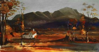 "Old House by the Mountains"