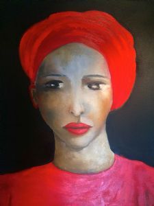 "Lady With The Red Turban"