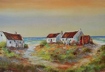 "Shed with Red Door"