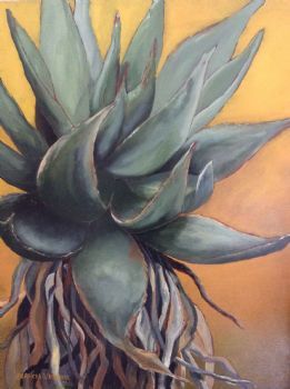 "Aloe on Yellow"