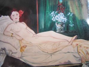 "Reclining Nude"