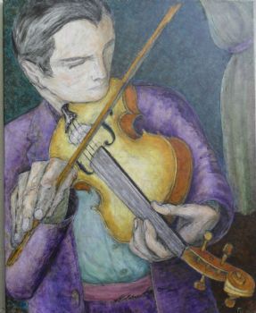 "Gypsy Violinist"
