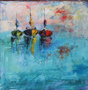 "Little boats at Rest"