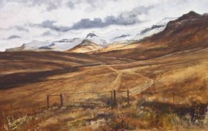 "Distant Snow-Capped Mountains"