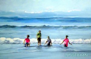 "Children in the Waves "