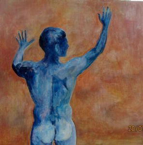 "Bronze in Blue"