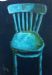 Kitchen Turquoise Chair