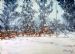 Cows in Snow